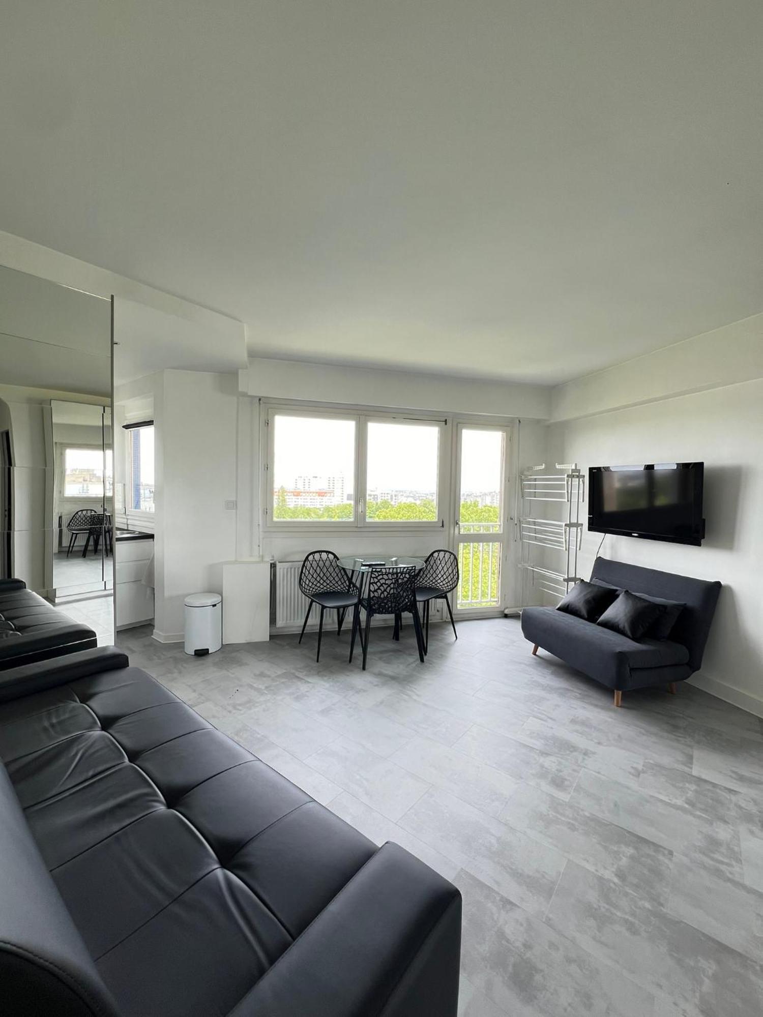 Apartment Home In Paris With View, 15Min Direct To Center Bagian luar foto